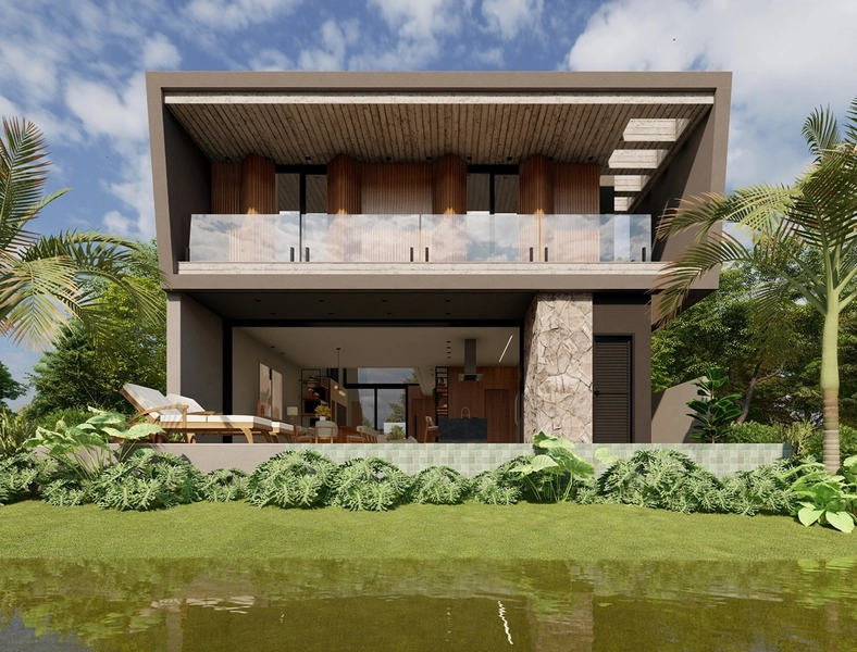 Sobrado beira lago no condomínio Zen Concept Resort : 8ª foto da galeria de imagens do imóvel