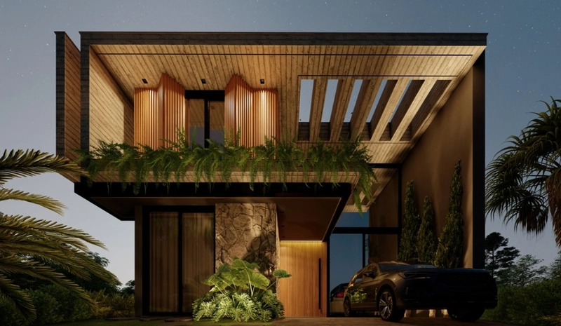 Sobrado beira lago no condomínio Zen Concept Resort : 3ª foto da galeria de imagens do imóvel