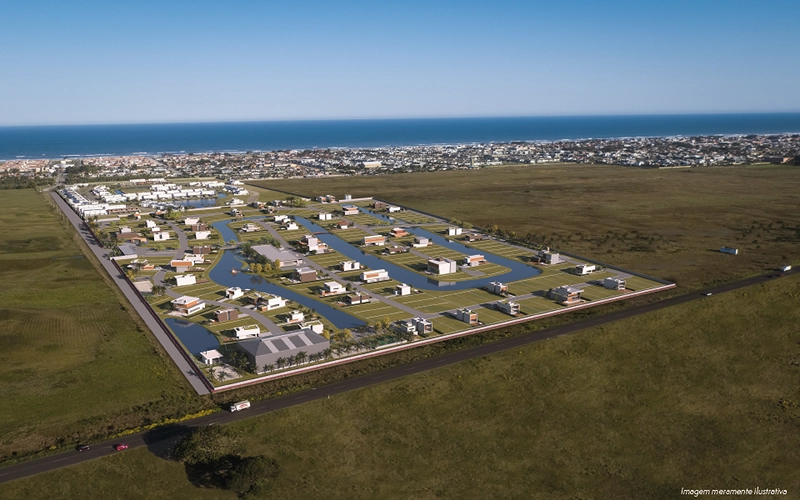 Lote/Terreno beira lago à venda no condomínio Wave em Xangri-Lá: 9ª foto da galeria de imagens do imóvel