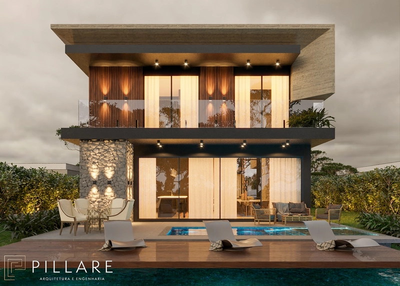 Sobrado beira lago no condomínio Zen Concept Resort : 3ª foto da galeria de imagens do imóvel