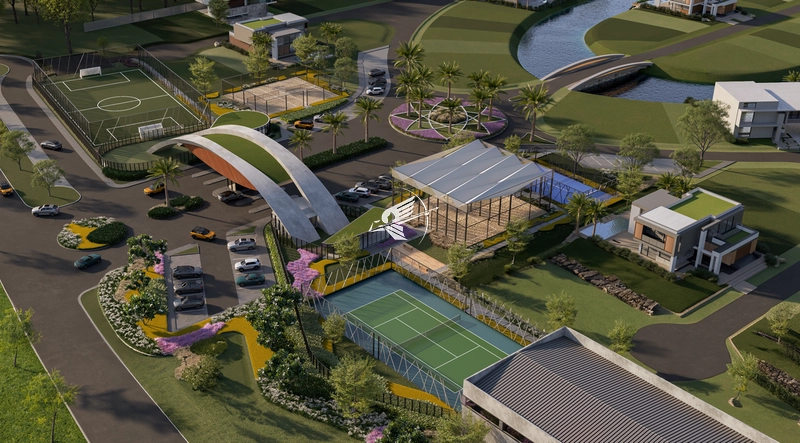 Lote/Terreno beira lago à venda no condomínio Occhi Marina Clube: 6ª foto da galeria de imagens do imóvel