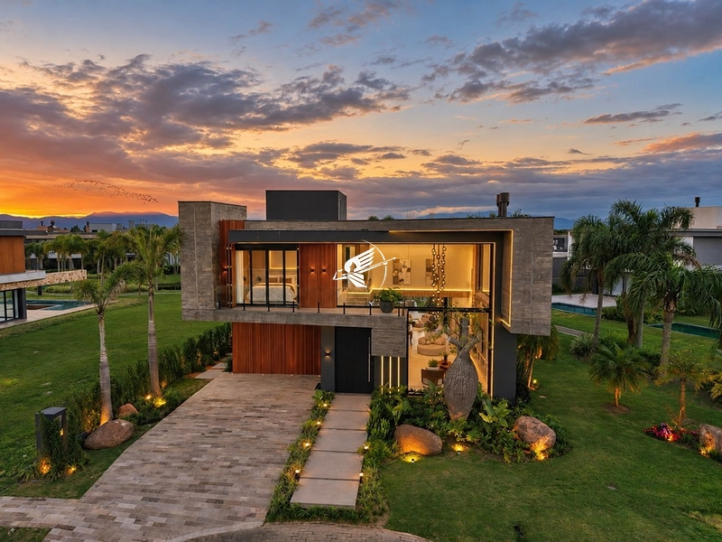 Sobrado de Luxo no Condomínio Capão Ilhas Resort: 2ª foto da galeria de imagens do imóvel