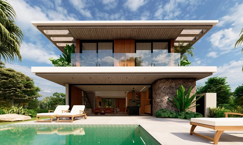 Sobrado beira lago no condomínio Amare Home Resort : 3ª foto da galeria de imagens do imóvel