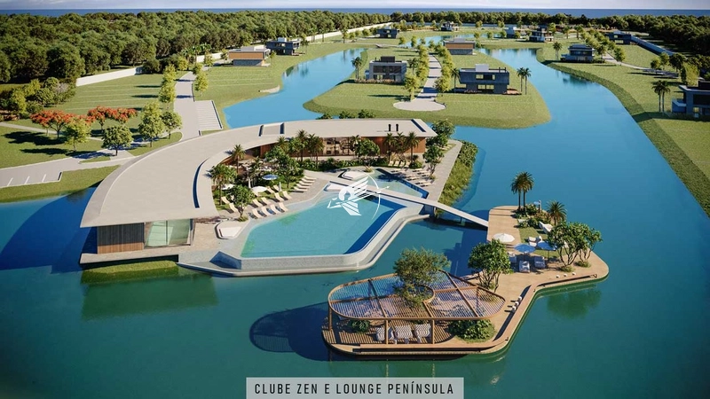 Lote/Terreno Beira Lago à venda no Condomínio Zen: 6ª foto da galeria de imagens do imóvel