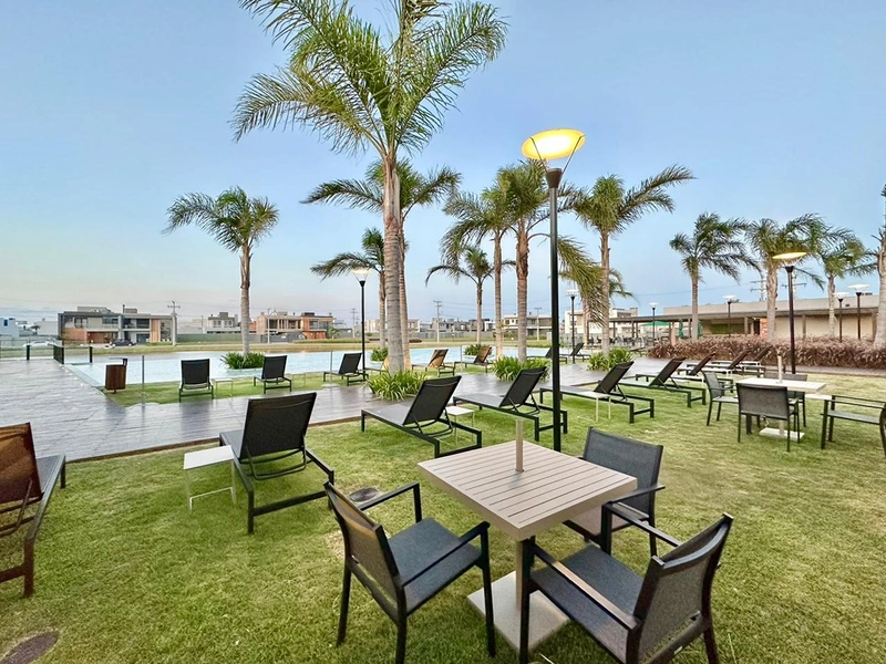 Lote/Terreno frente lago no condomínio Sunset : 14ª foto da galeria de imagens do imóvel