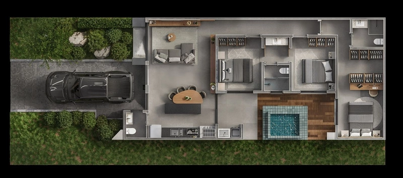 Sobrado à venda no condomínio Navagio Life Homes : 23ª foto da galeria de imagens do imóvel