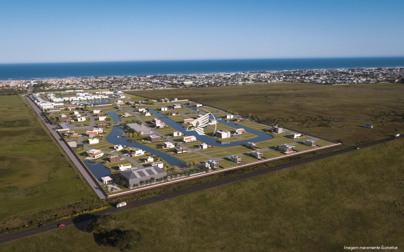 Lote/Terreno beira lago à venda no condomínio Wave em Xangri-Lá: 8ª foto da galeria de imagens do imóvel