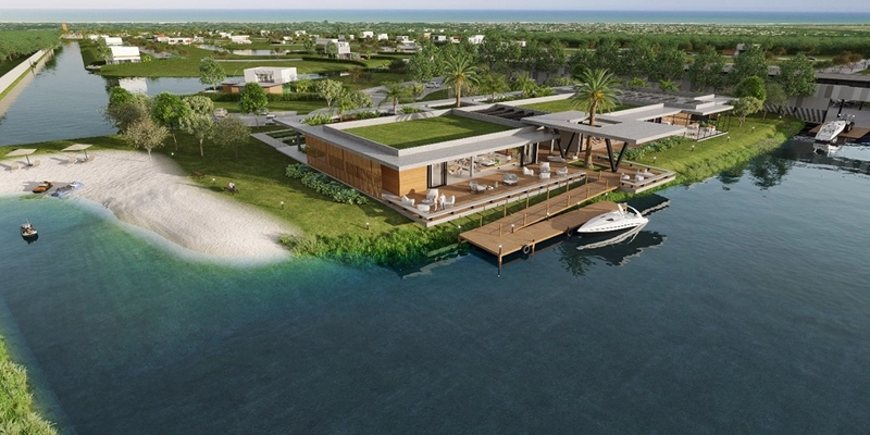 Lote/Terreno beira lago à venda no condomínio Duo Nautic Life Club: 13ª foto da galeria de imagens do imóvel