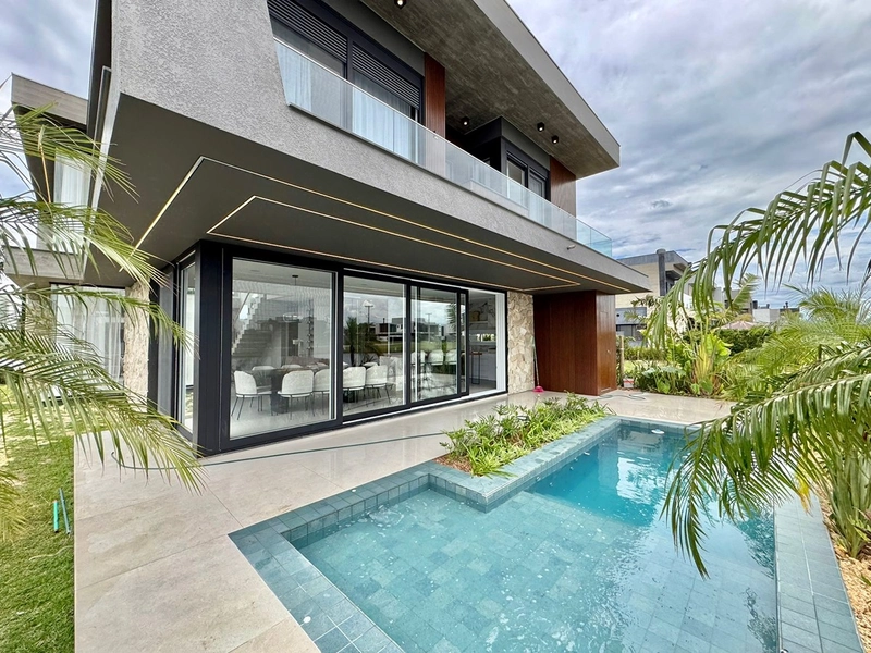 Sobrado beira lago no condomínio Sunset em Xangri-Lá: 10ª foto da galeria de imagens do imóvel