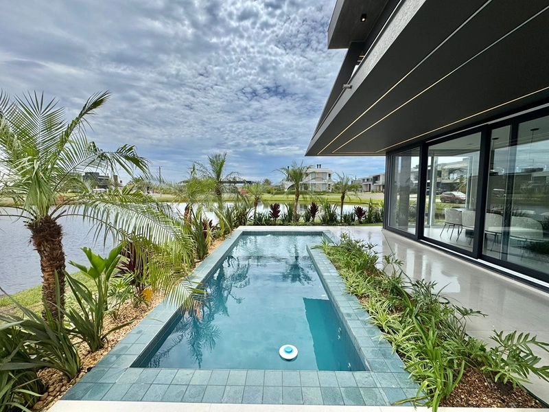 Sobrado beira lago no condomínio Sunset em Xangri-Lá: 14ª foto da galeria de imagens do imóvel