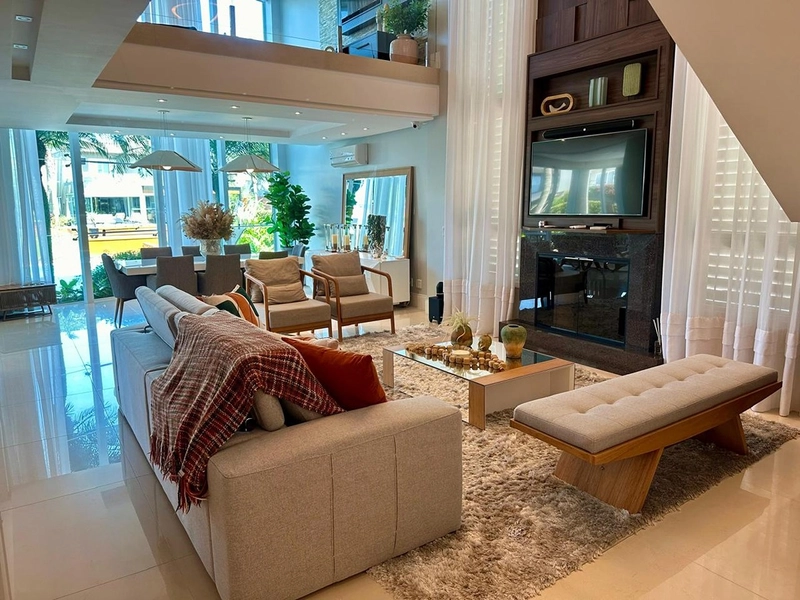 Sobrado beira lago no condomínio Malibu Beach Residence : 7ª foto da galeria de imagens do imóvel