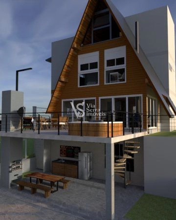 CASA ESTILO CABANA À VENDA - TRÊS COROAS/QUILOMBO: 13ª foto da galeria de imagens do imóvel