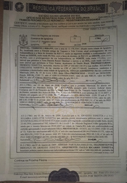 Terreno em Igrejinha/RS!: 10ª foto da galeria de imagens do imóvel