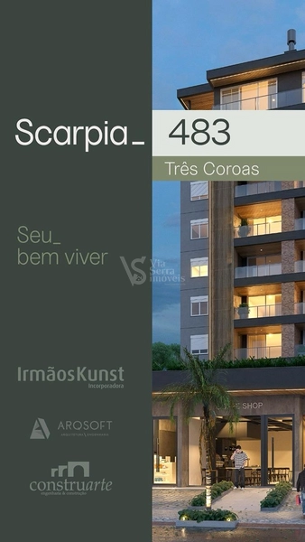 Apartamento no Edifício Scarpia!: 2ª foto da galeria de imagens do imóvel