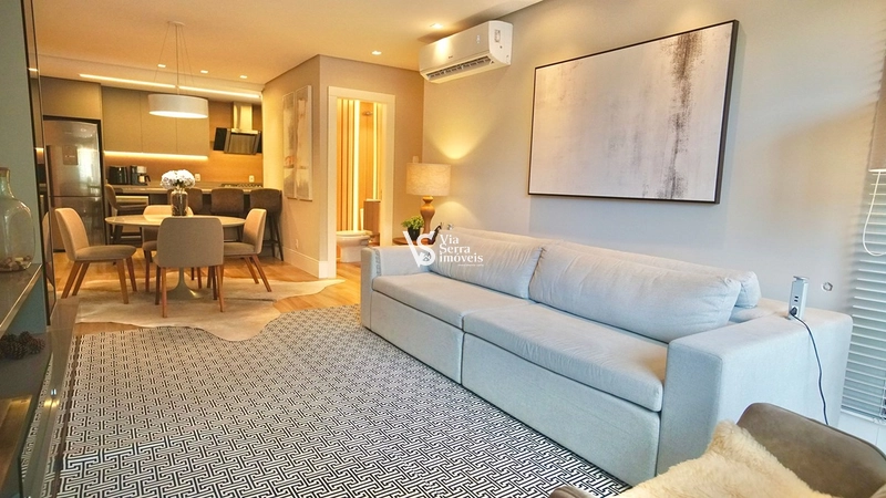 Apartamento mobiliado e decorado no Residencial Morada Herz, em Gramado!: 4ª foto da galeria de imagens do imóvel