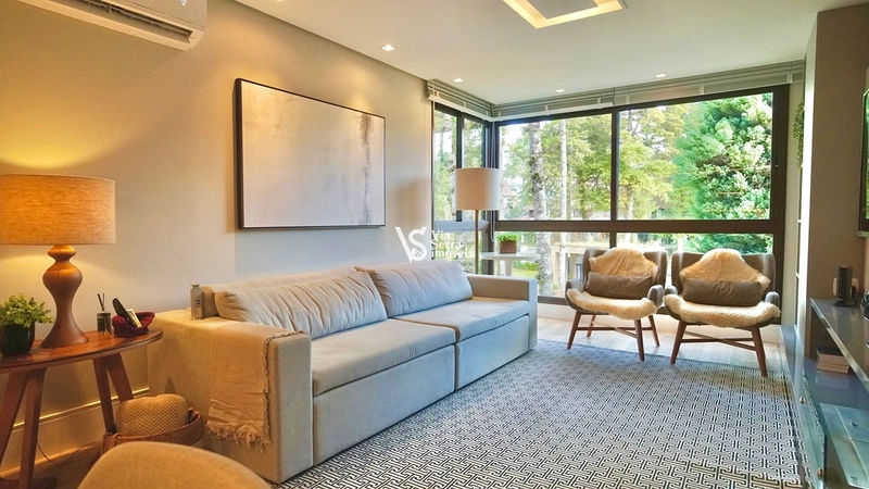 Apartamento mobiliado e decorado no Residencial Morada Herz, em Gramado!: 3ª foto da galeria de imagens do imóvel