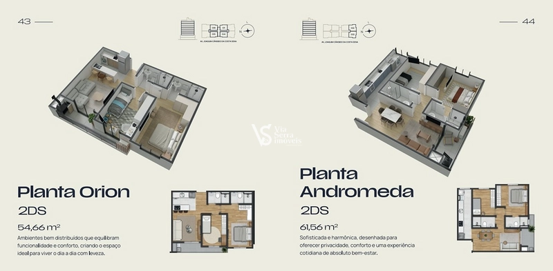 Planta Andrômeda no Ástria: espaço, conforto e exclusividade em Igrejinha: 13ª foto da galeria de imagens do imóvel