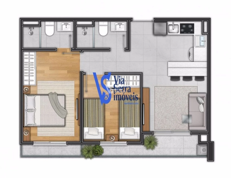 Apartamento Residencial à venda, no bairro Bom Pastor, em Igrejinha/RS!: 13ª foto da galeria de imagens do imóvel