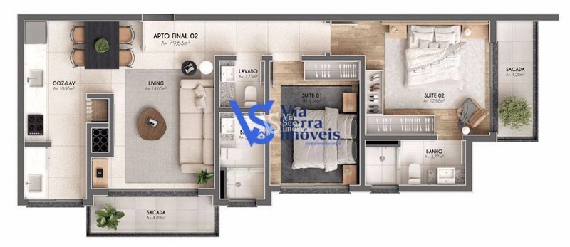 Apartamento Residencial à venda, em Canela/RS!: 9ª foto da galeria de imagens do imóvel