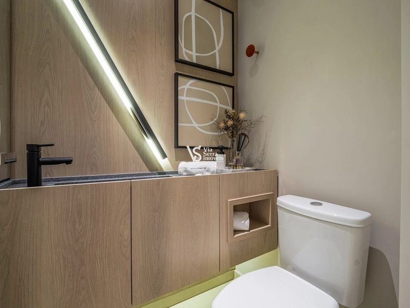 Essence Gramado – Apartamento mobiliado e decorado: 7ª foto da galeria de imagens do imóvel