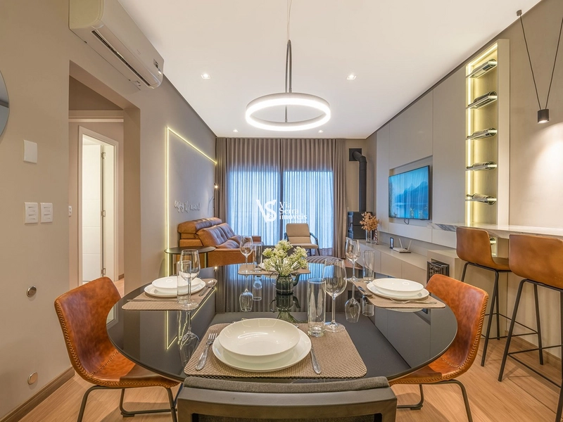 Essence Gramado – Apartamento mobiliado e decorado: 4ª foto da galeria de imagens do imóvel
