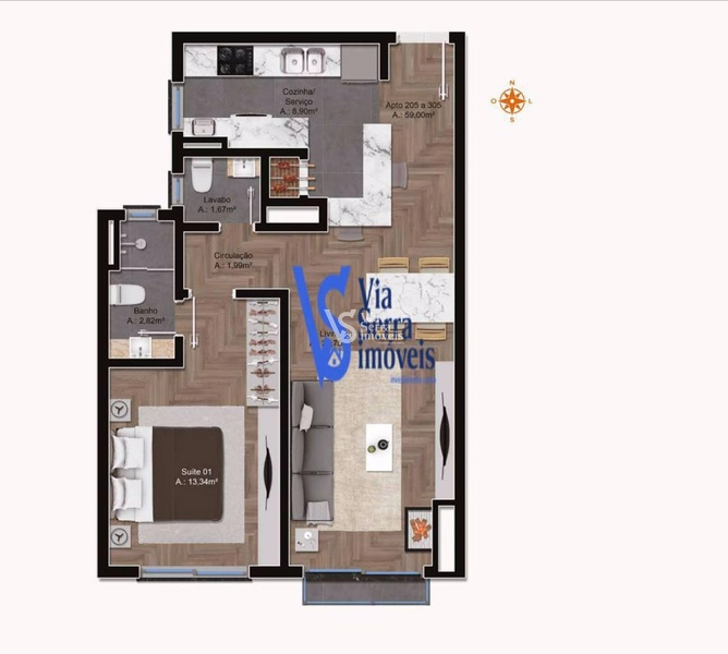 Apartamento Residencial à venda, em Gramado/RS!: 8ª foto da galeria de imagens do imóvel