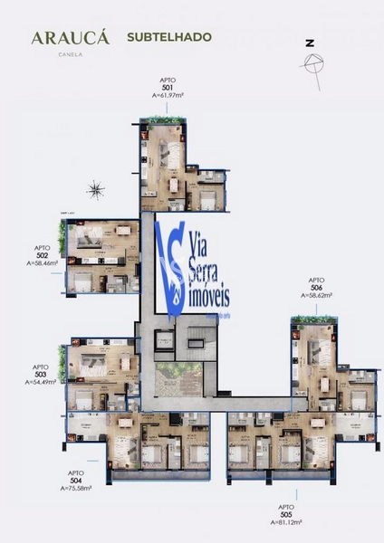 Apartamento à venda, no Centro, em Canela/RS!: 8ª foto da galeria de imagens do imóvel