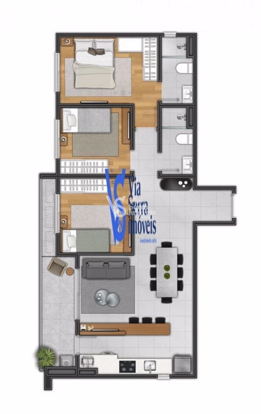 Apartamento à venda, no Centro de Três Coroas/RS!: 11ª foto da galeria de imagens do imóvel