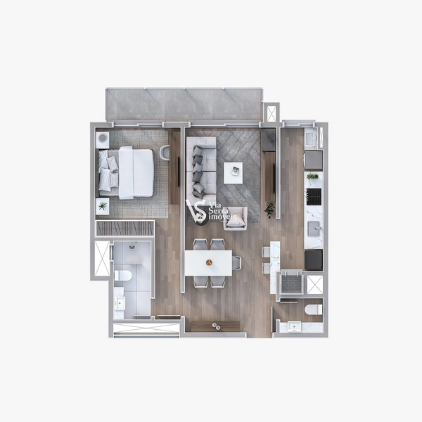 Apartamentos à venda no Condomínio Vêneto – Gramado: 3ª foto da galeria de imagens do imóvel