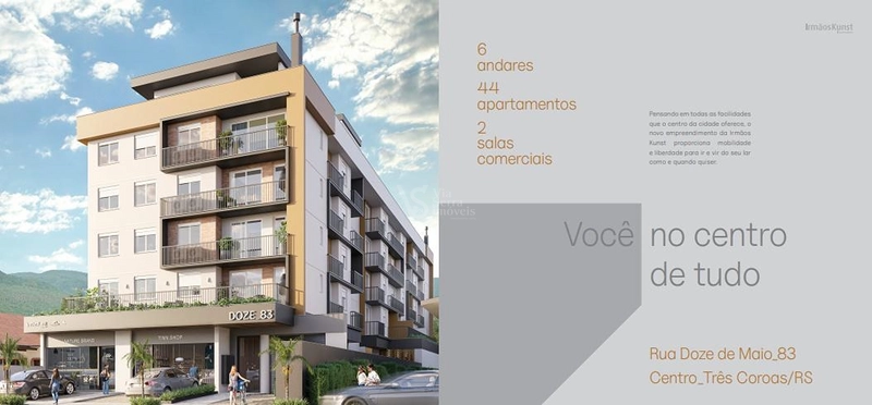 Apartamento à venda, no Centro de Três Coroas/RS!: 4ª foto da galeria de imagens do imóvel