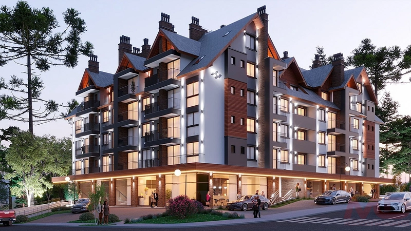 Lançamento apartamento a venda em Gramado.: 1ª foto da galeria de imagens do imóvel
