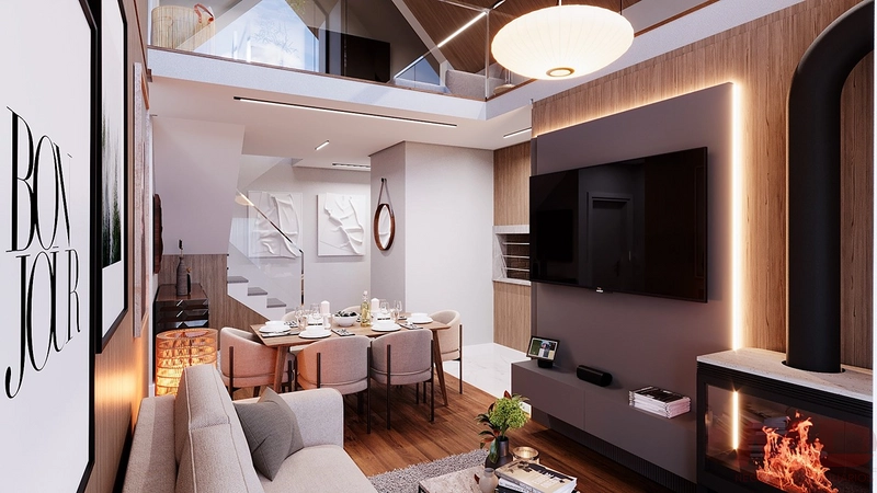 Lançamento apartamento a venda em Gramado.: 3ª foto da galeria de imagens do imóvel