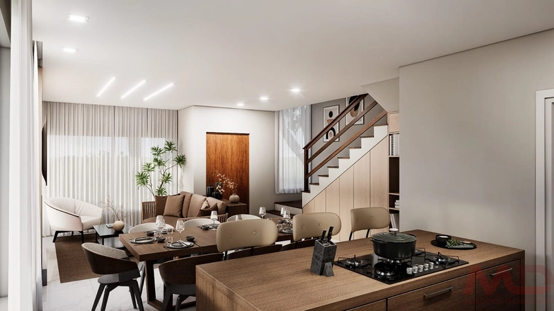CASA COM 3 DORMITÓRIOS EM CANELA : 2ª foto da galeria de imagens do imóvel