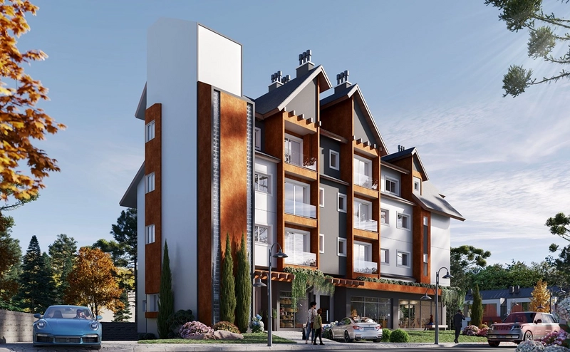 Lançamento apartamento a venda na planta em Gramado.: 2ª foto da galeria de imagens do imóvel