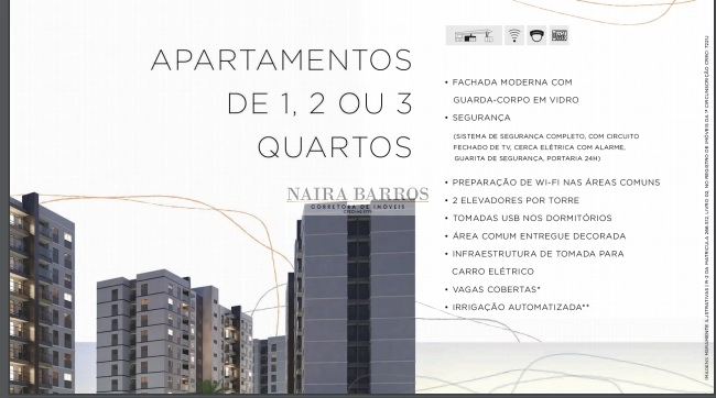 Aquarela - Apartamento de 1,2 ou 3 Dormitórios - Vivendas do Parque: 15ª foto da galeria de imagens do imóvel