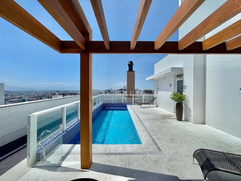 apartamento com duas suítes com vaga de garagem e tem infraestrutura no rooftop: 8ª foto da galeria de imagens do imóvel