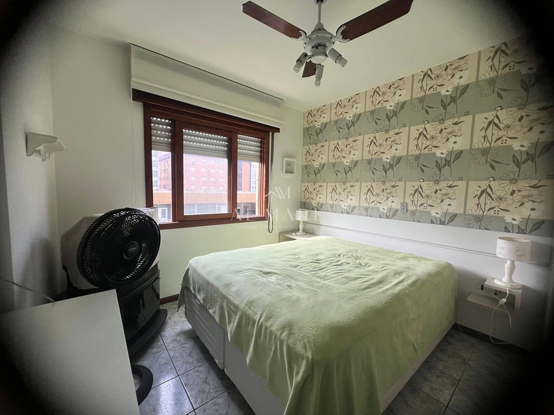 Apartamento com vista para mar sendo dois dormitórios sendo uma suíte com box : 7ª foto da galeria de imagens do imóvel