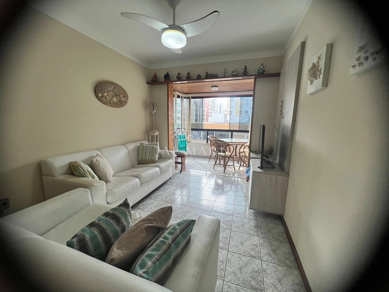 Apartamento com vista para mar sendo dois dormitórios sendo uma suíte com box : 1ª foto da galeria de imagens do imóvel