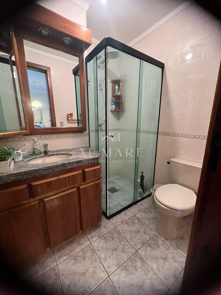 Apartamento com vista para mar sendo dois dormitórios sendo uma suíte com box : 4ª foto da galeria de imagens do imóvel