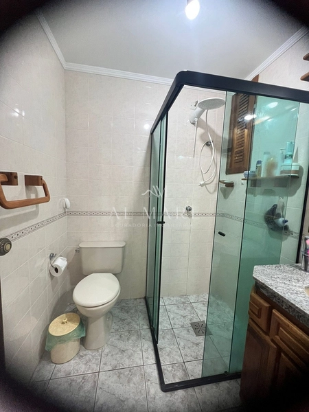 Apartamento com vista para mar sendo dois dormitórios sendo uma suíte com box : 8ª foto da galeria de imagens do imóvel