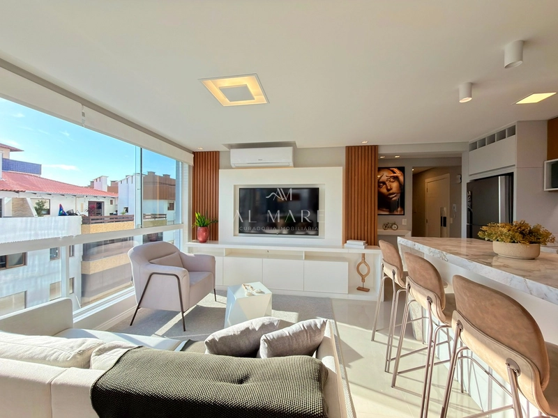 Apartamento de esquina vista mar e serra: 9ª foto da galeria de imagens do imóvel