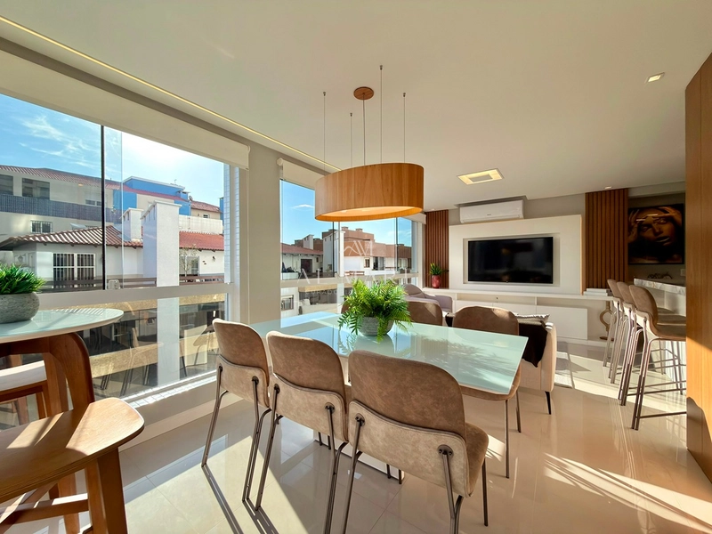Apartamento de esquina vista mar e serra: 16ª foto da galeria de imagens do imóvel