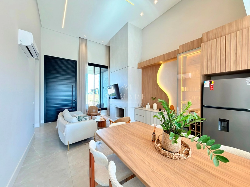 Casa em condomínio com quatro suítes mobiliado e decorado : 11ª foto da galeria de imagens do imóvel