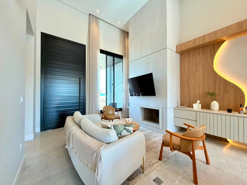 Casa em condomínio com quatro suítes mobiliado e decorado : 6ª foto da galeria de imagens do imóvel
