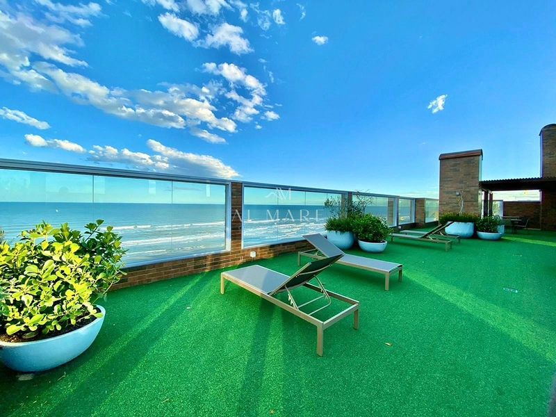 Apartamento a venda com sacada de frente: 2ª foto da galeria de imagens do imóvel