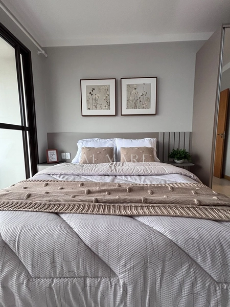 apartamento vista mar sacada mobiliado e decorado : 14ª foto da galeria de imagens do imóvel