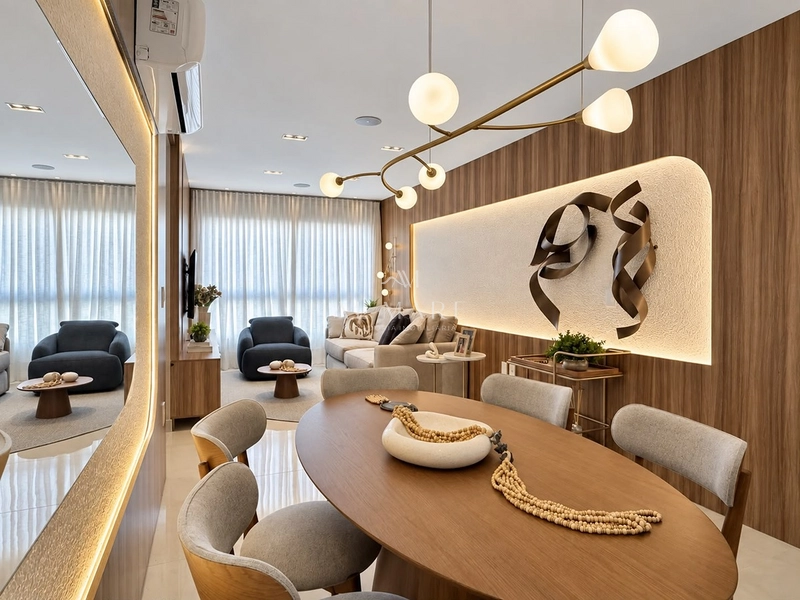apartamento finamente mobiliado e decorado com dois dormitórios sendo uma suíte com vaga de garagem : 30ª foto da galeria de imagens do imóvel