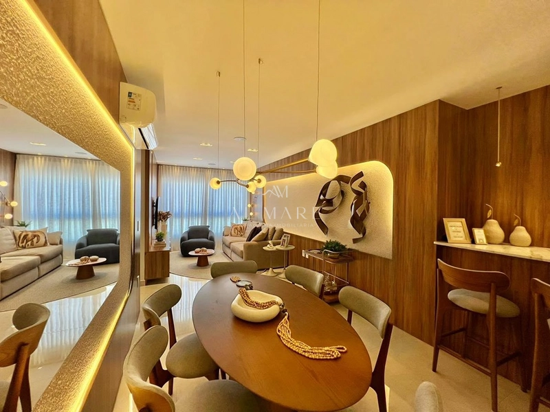 apartamento finamente mobiliado e decorado com dois dormitórios sendo uma suíte com vaga de garagem : 1ª foto da galeria de imagens do imóvel