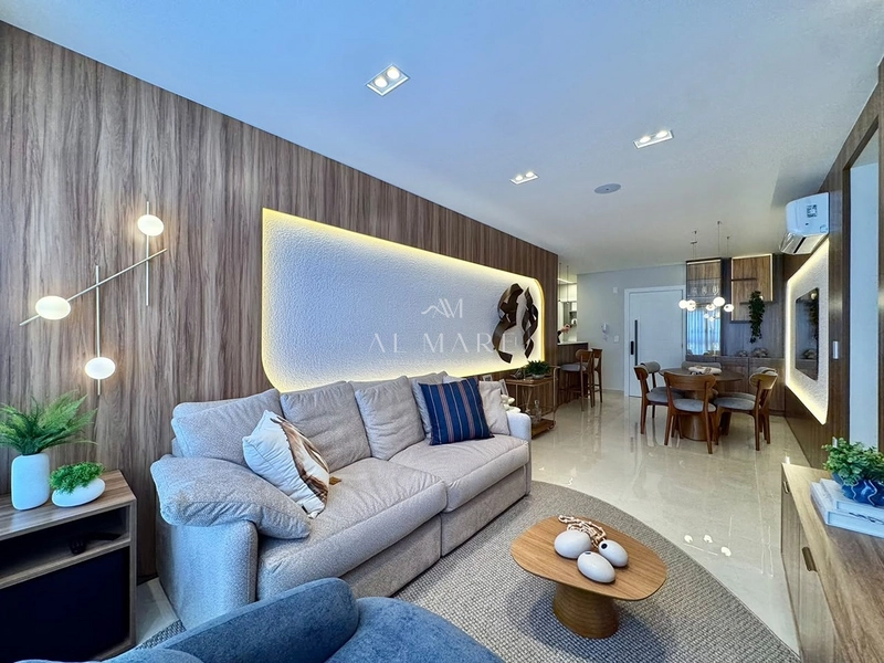 apartamento finamente mobiliado e decorado com dois dormitórios sendo uma suíte com vaga de garagem : 52ª foto da galeria de imagens do imóvel