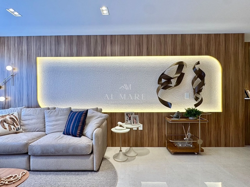 apartamento finamente mobiliado e decorado com dois dormitórios sendo uma suíte com vaga de garagem : 49ª foto da galeria de imagens do imóvel